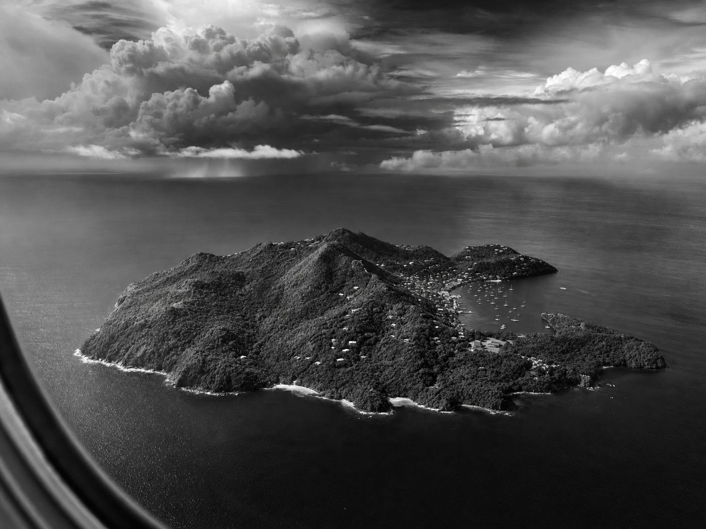St. Vincent island from above